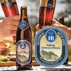 HB Hofbrau Schwarze Weisse