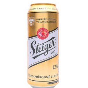 Bia vàng Steiger 12% lon 500ml thùng 24 lon