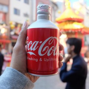 Coca Cola Nhật Bản lon 300ml - thùng 24 lon