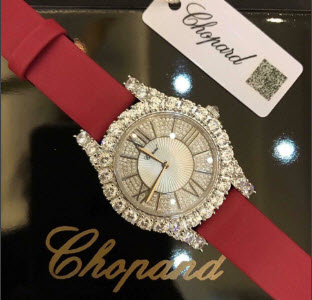 Đồng hồ nữ Chopard Happy Sport chính hãng độ kim cương ĐẲNG CẤP