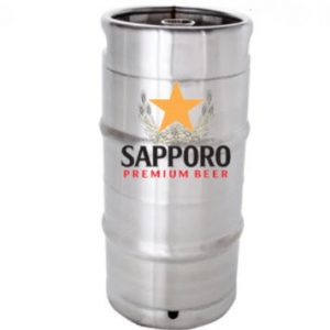 Bia Sapporo Premium Draught keg 20 lit