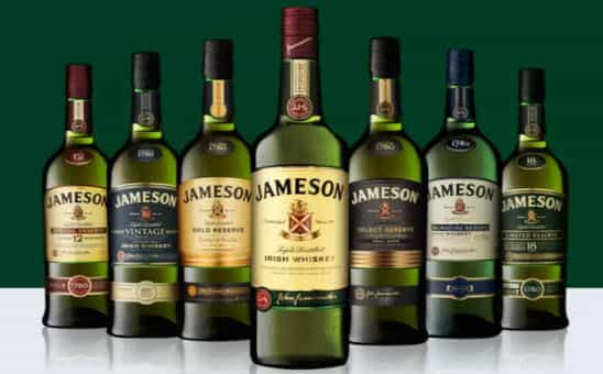 Rượu Jameson whiskey Ailen