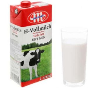 Sữa tươi Ba Lan Mlekovita H-Vollmilch UHT