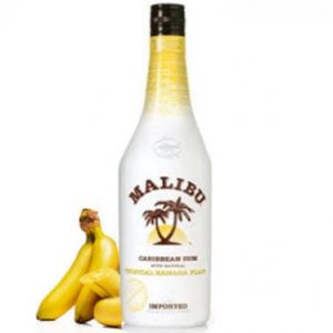 Malibu Caribbean Rum Tropical Banana Flavor