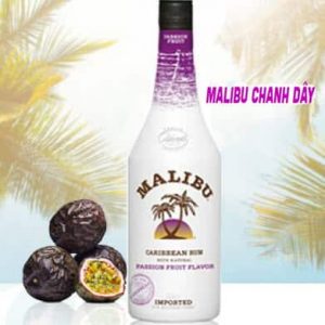 Malibu Rum Passion Fruit Flavor Caribbean
