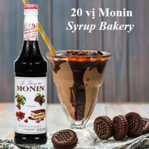 Monin Syrup Bakery: Vị bánh