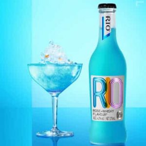 Rio Blue Rose Whisky Flavour